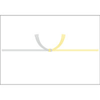 ササガワ のし紙 A4判 黄水引 山 3-446 1セット(100枚入)