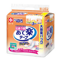白十字 PU応援介護テープ止めあて楽 M-L 28枚 35508 1パック(28枚入)