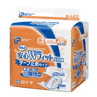 白十字 PU安心Wフィット M-L 28枚 35596 1パック(28枚入)