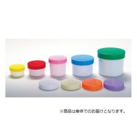 エムアイケミカル 軟膏容器プラ壷Nー5号(未滅菌) ピンク 6905-00 1箱(50個) 23-6687-03-06