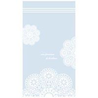 ベルベ ラッピング クリアバッグ パールレース S 4820 1包(50枚)