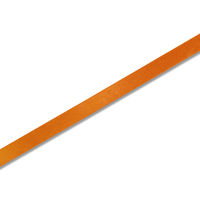 シモジマ シングルサテンリボン 12×20 オレンジ 001420023 1巻
