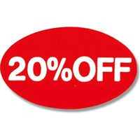 シモジマ タックラベル No.350 20%OFF 007073143 1束(312片)