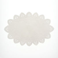 シモジマ レースペーパー 小判型 16号 004716046 1袋(100枚)