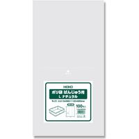 シモジマ ポリ袋 ばんじゅう用 L ナチュラル 006630032 1袋(100枚)