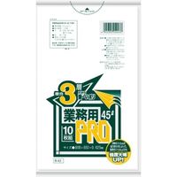 日本サニパック R43 プロシリーズ45L3層 半透明 4902393240437 1個(10枚)