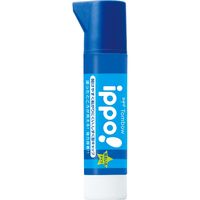 トンボ鉛筆 ippo!固形のり(スティックのり) ブルー PT-TCIM01 1個