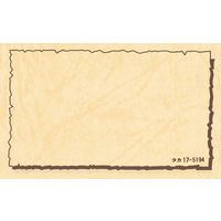 ササガワ ショーカード 小 レザック 17-5194 1冊(30枚)