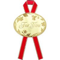 ササガワ ギフトシール FOR YOU 22-929 1冊(16片)