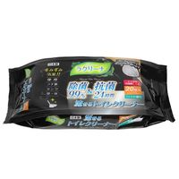 昭和紙工 ラクリーナ99%除菌流せるトイレクリーナー 4957434010371 1個(20枚)