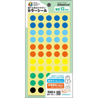 日本ノート スクールラインプラス配慮カラーシール中 STS02 1袋