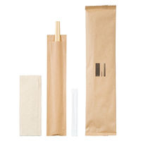 神堂 割箸 割箸未晒ピロー包装3点セット【weeco】 00710651 1袋(50枚)