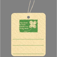 ササガワ スーパー提札 四つ葉のクローバー 19-740 1袋(50枚)