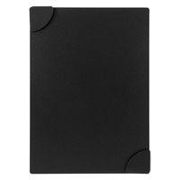 ナカバヤシ マグネットクリップボード カドップ A4 フルブラック QB-KA4-D 1個