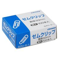 日本クリノス ゼムクリップ 特大 Gクリ-0-1 1箱(100本)