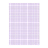 共栄プラスチック 下敷 しっかりシタ字キ B5 方眼/無地リバーシブル ぶどう SHS-B5-02 1枚