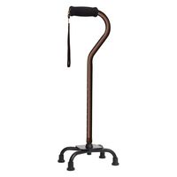 フジホーム アルミ四点杖 ブラウン WB5147 1本