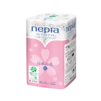 王子ネピア ネピアプレミアムソフトトイレットロール 日本の美ダブル桜 4901121273488 1個(12巻)