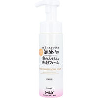 マックス 無添加せっけん 肌荒れふせぐ 泡洗顔フォーム 200mL 1本(200mL入)（直送品）