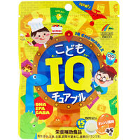 ユニマットリケン - こども サプリ 4種 グミ チュアブル 各2袋 ユニマットリケン こども IQ チュアブル 45粒◇2袋セット