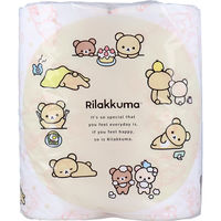 ハヤシ商事 リラックマ トイレットペーパー 33mダブル×4ロール入 1個(4ロール入)（直送品）