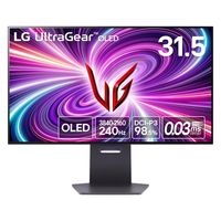 LG Electronics Japan  31.5インチ 4K有機EL ゲーミングモニター(3840x2160) 32GS95UE-B（直送品）
