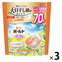 ボールド　ジェルボール4D メガジャンボサイズ　70個入り✖️5セット Amazon.co.jp: ボールド ジェルボール4D ラベンダー&フローラル