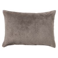 無印良品 再生ポリエステル 鹿の子編み あたたかファイバー まくらカバー 43×63cm用 ダークベージュ 良品計画