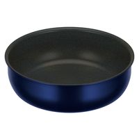 サーモス 取っ手のとれる炒め鍋 2.5L ガス火専用 ディープブルー KVE-022D DPBL 1個