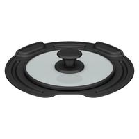 サーモス 取っ手のとれる鍋専用フタ 18cm ブラック KLJ-018 BK 1個