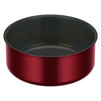 EBM アルミ プロシェフ 深型片手鍋（目盛付）27cm 蓋無 8871310