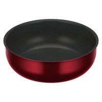 サーモス 取っ手のとれる炒め鍋 3.4L IH対応 ディープレッド KVD-024D DR 1個