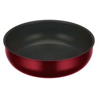 サーモス 取っ手のとれる炒め鍋 4.7L IH対応 ディープレッド KVD-028D DR 1個