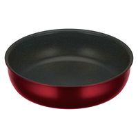 サーモス 取っ手のとれるフライパン 22cm IH対応 ディープレッド KVD-022 DR 1個