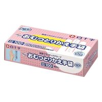 白十字 サルバおむつとりかえ手袋 ふつう100枚入 45112 1箱(100枚入)（直送品）