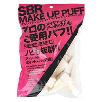 石原商店 スチレンブタジェンラバー メイクアップパフ トライアングル形 30個入 NKO-4501 1袋(30個入)（直送品）