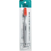 広栄社 クリアデント 歯ぐき専用マッサージブラシ オレンジ H-500 1本（直送品）