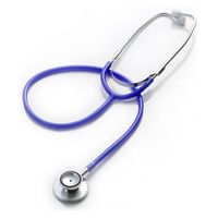 カネイシ FOCAL(フォーカル) ダブルヘッド聴診器 FC-202 ブルー GS1-128 1個（直送品）