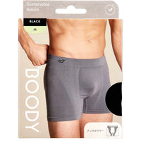 Jorico　Enterprises　BOODY　メンズ　ボクサー　Mサイズ　ブラック　1箱