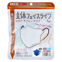 エスパック やさしいマスク 立体フェイスライン 標準サイズ