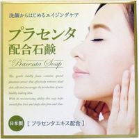 クロバーコーポレーション プラセンタ配合石鹸 80g HYA-SPL 1個(80g入)（直送品）