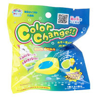 ノルコーポレーション まなぶろ カラーチェンジバスボム イエロー グリーンアップルの香り MAN-19-2 1個（直送品）