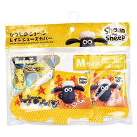 尾上萬 レインシューズカバー ひつじのショーン M 4971413018066 1足（直送品）