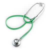 カネイシ FOCAL(フォーカル) ダブルヘッド聴診器 FC-202 グリーン GS1-128 1個（直送品）