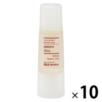 無印良品 しわにならない液状のり 約35g 1セット（1個×10） 良品計画