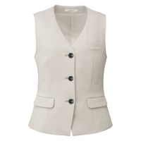 ボンマックス ベスト グレージュ 17号 BCV1110 1着（直送品）