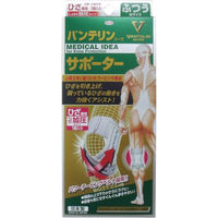 興和 バンテリンサポーター ひざ専用 しっかり加圧 M ホワイト 4987067425105 1個（直送品）