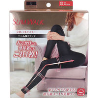 ピップ スリムウォーク 24h マルチスキニー デニム風ブラック Lサイズ PH865 1枚（直送品）