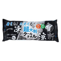 iiもの本舗 超大判クールタオル 暑さもニオイも一凍涼断 18枚入 4589596694153 1袋(18枚入)（直送品）