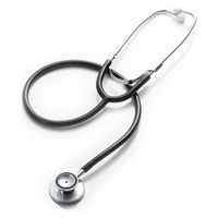 カネイシ FOCAL(フォーカル) ダブルヘッド聴診器 FC-202 ブラック GS1-128 1個（直送品）